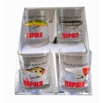 Rapala silnostěnné skleničky 4 ks