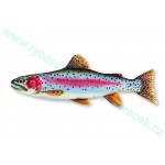 Polštář Pstruh duhový 62cm plyšová ryba