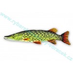 Polštář Štika 80cm plyšová ryba