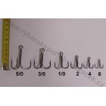 Trojháček ICE fish - černý nikl