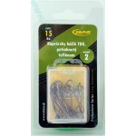 Kaprový háček TDX 2 s teflonovou úpravou 15 kusů