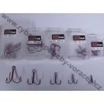 Trojháček červený 5 kusů