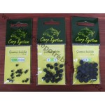 Gumová kulička černá 20 ks Carp System