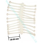 Silikonový závěs 30mm 48ks