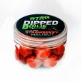 Dipované boilies Stég jahoda-halibut 20mm 100g