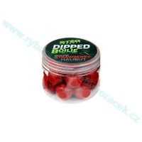 Dipované boilies Stég jahoda-halibut 20mm 100g