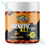 Dipovaný boilies Monster Crab Carp Only Frenetic A.L.T. 24 mm 250 ml