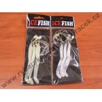 Úhoříci 9 cm Ice Fish 3 kusy návazec
