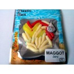 Umělá nástraha červi mix 25 ks