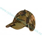 Zimní kšiltovka DELPHIN Camo s LED světlem 5 diod