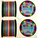 Pletená šňůra COLOR 300m osmipramenná