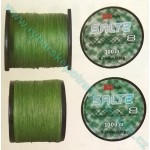 Pletená šňůra SALTZ 300m osmipramenná