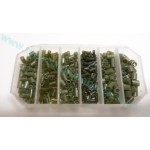 Sada gumiček na splávky v krabičce