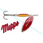 Mepps Aglia Long Redbo červená na stříbru