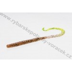 Magnum II Pumpkin-Chartreuse Zoom twister 22,8cm