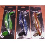 NOVÁ BARVA - vláčecí ryby 15cm/2 kusy