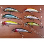 Plovoucí wobler 6,5cm