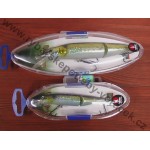 Plovoucí wobler štika dvoudílný 15cm