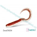 Umělá nástraha Delphin TwistaX Eeltail UVs 15cm