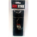 Návazec na sledě ICE fish 3x háček FOLIE