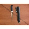 Filetovací nůž a kožené pouzdro